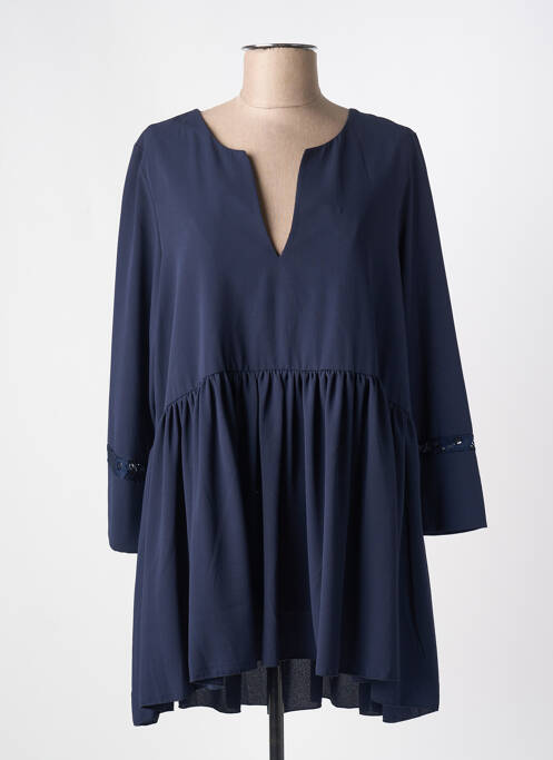 Tunică mâneci lungi albastru LILI LA TIGRESSE femeie