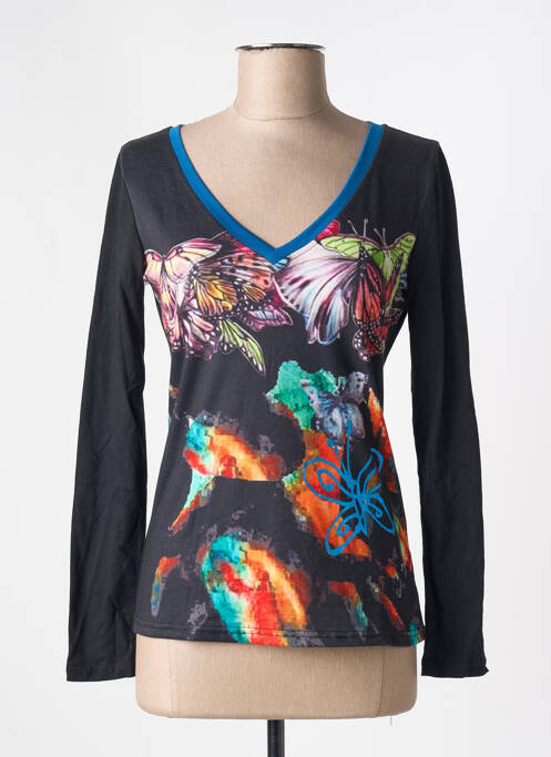 Tricou negru 101 IDEES femeie