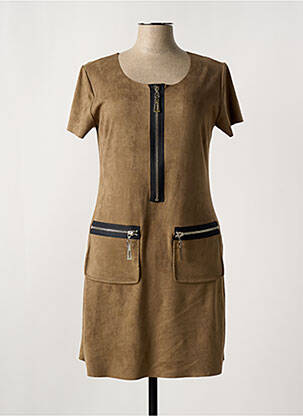 Rochie midi maro NANA BAILA femeie