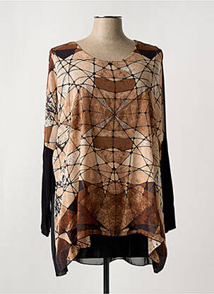 Tunică mâneci lungi maro ALAIN MURATI femeie