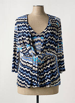 Top albastru ROMEO POUR JULIETTE femeie