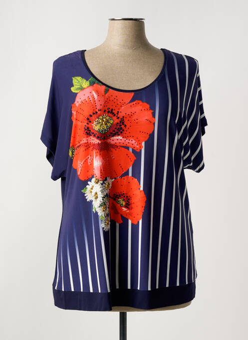 Top albastru ALAIN MURATI femeie