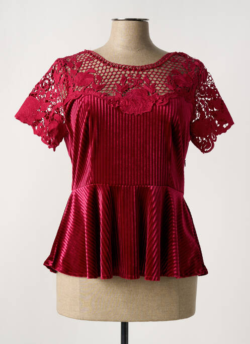 Top roșu LUXE COLLECTION femeie