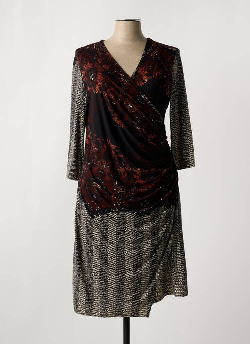 Rochie midi negru ROMEO POUR JULIETTE femeie