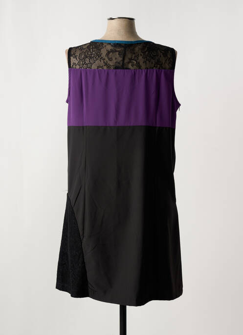 Tunică fără mâneci negru L33 femeie