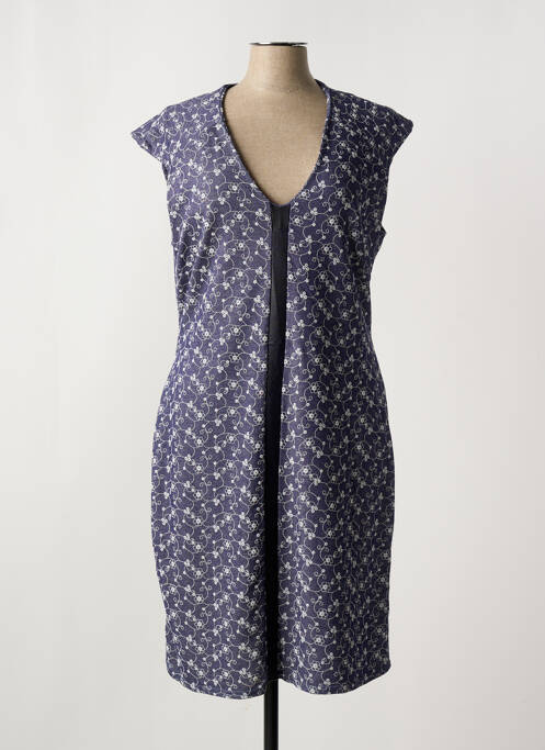 Rochie midi albastru ROMEO POUR JULIETTE femeie