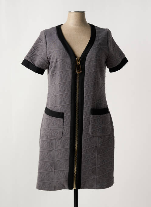 Rochie midi gri NANA BAILA femeie