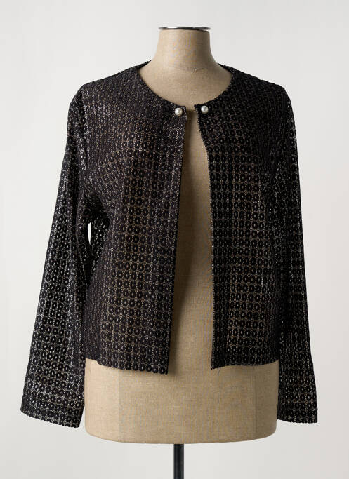 Vestă cu mâneci lungi negru VETISTYLE femeie