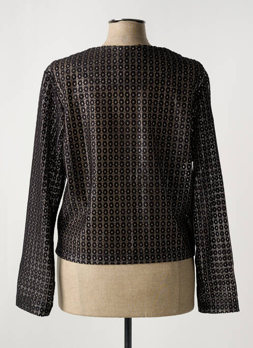 Vestă cu mâneci lungi negru VETISTYLE femeie