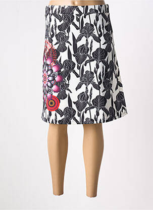 Fustă midi negru 101 IDEES femeie