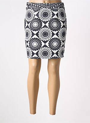 Fustă scurtă negru 101 IDEES femeie