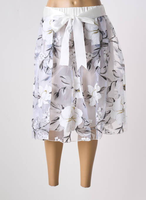 Fustă midi alb CHARBELL femeie