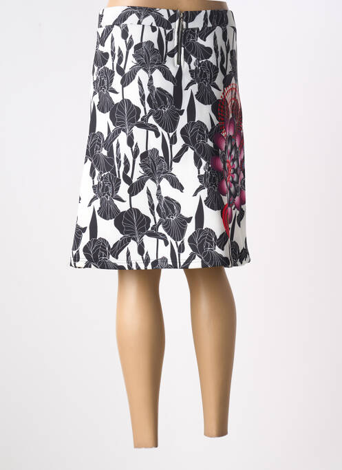 Fustă midi negru 101 IDEES femeie