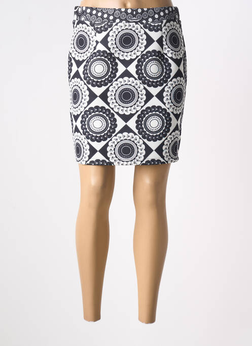 Fustă scurtă negru 101 IDEES femeie