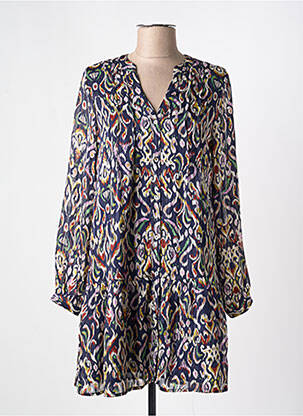Rochie scurtă mâneci lungi mâneci lungi albastru MOLLY BRACKEN femeie