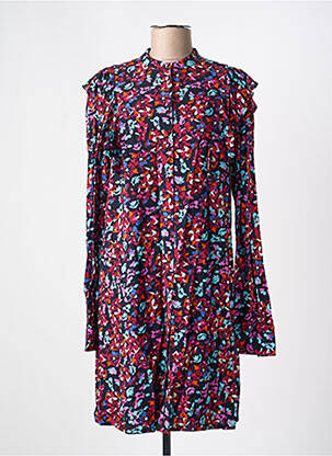 Rochie midi roșu PIECES femeie