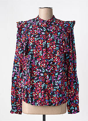 Cămașă roșu PIECES femeie