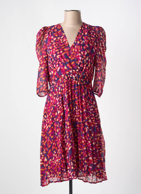 Rochie midi roz LA PETITE ETOILE femeie