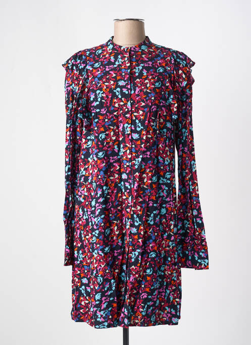 Rochie midi roșu PIECES femeie