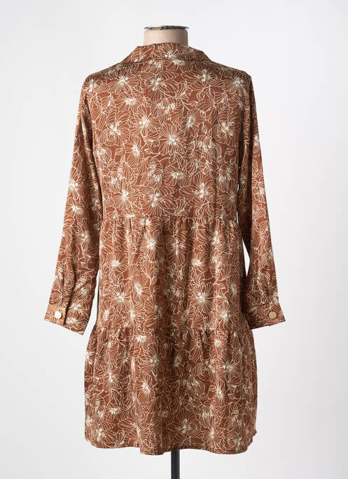 Rochie scurtă maro LA PETITE ETOILE femeie