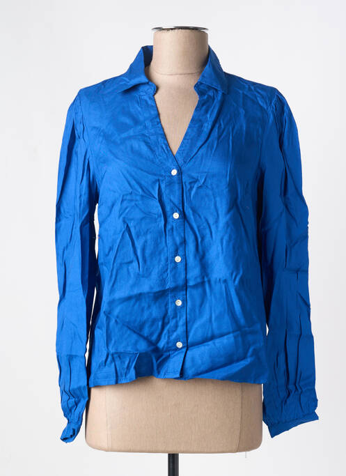 Cămașă albastru PIECES femeie