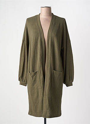 Vestă cu mâneci lungi verde NOISY MAY femeie