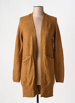 Vestă cu mâneci lungi maro ICHI femeie