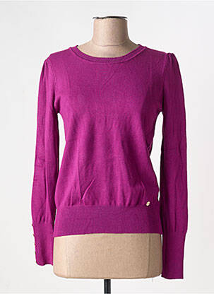 Pulover elasticitate mâneci lungi violet LA PETITE ETOILE femeie