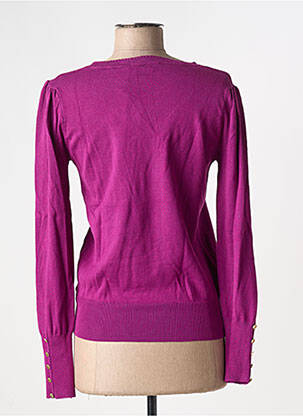 Pulover elasticitate mâneci lungi violet LA PETITE ETOILE femeie