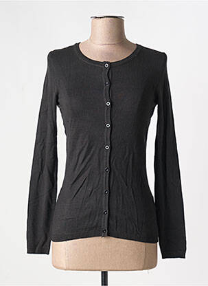 Vestă cu mâneci lungi negru ICHI femeie