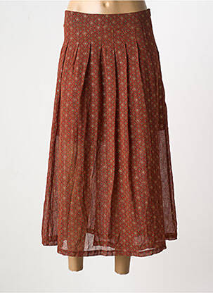 Fustă lungă maro MOLLY BRACKEN femeie