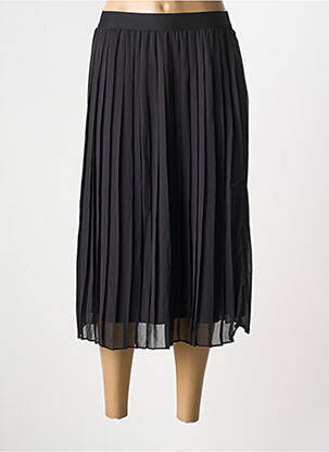 Fustă midi negru ICHI femeie