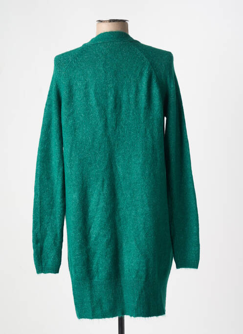 Vestă cu mâneci lungi verde ICHI femeie