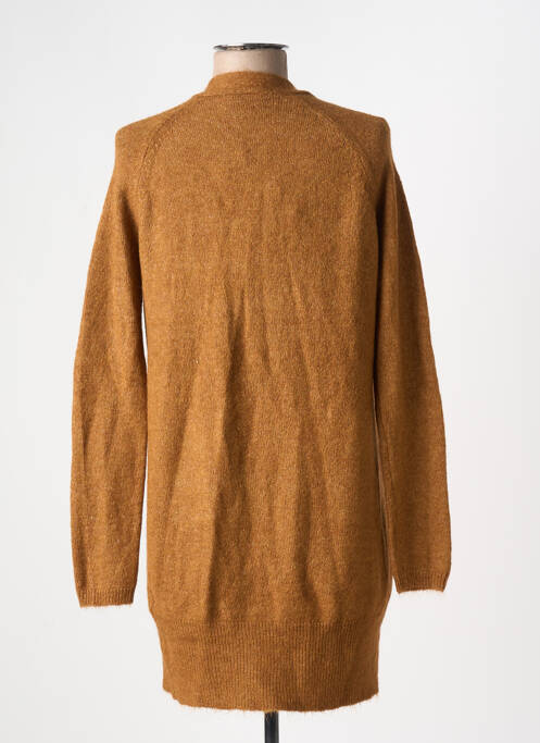 Vestă cu mâneci lungi maro ICHI femeie