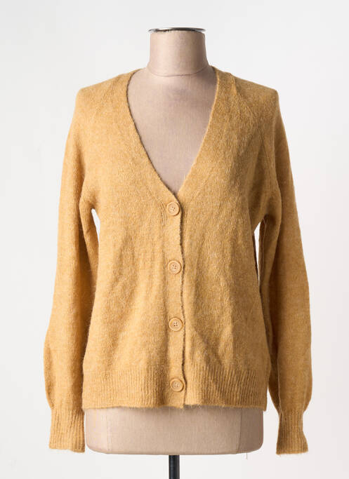 Vestă cu mâneci lungi bej ICHI femeie