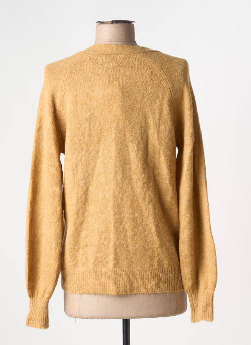 Vestă cu mâneci lungi bej ICHI femeie