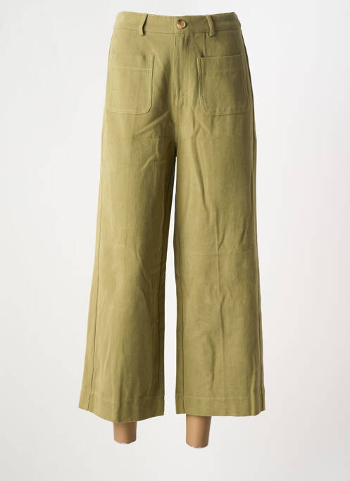 Blugi cu croială largă verde GRACE & MILA femeie