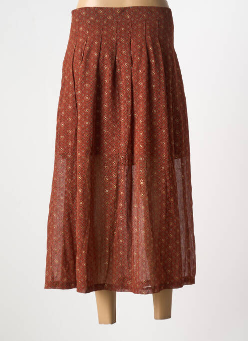 Fustă lungă maro MOLLY BRACKEN femeie