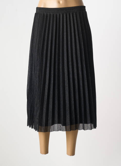 Fustă midi negru ICHI femeie