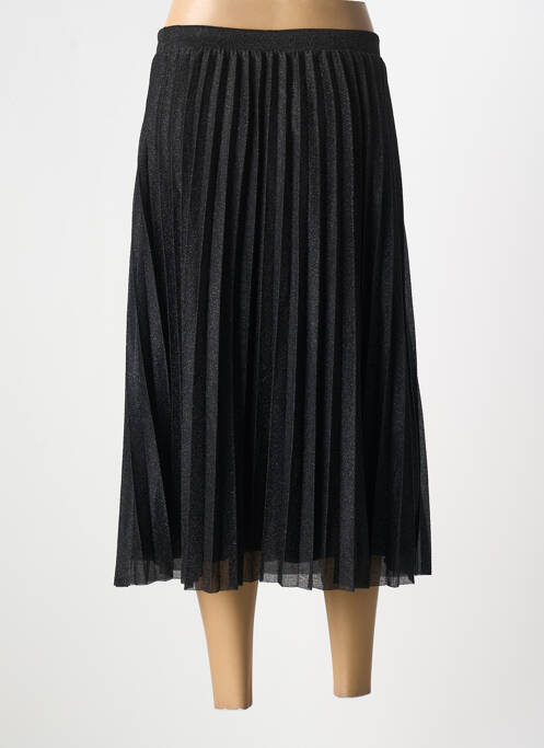 Fustă midi negru ICHI femeie