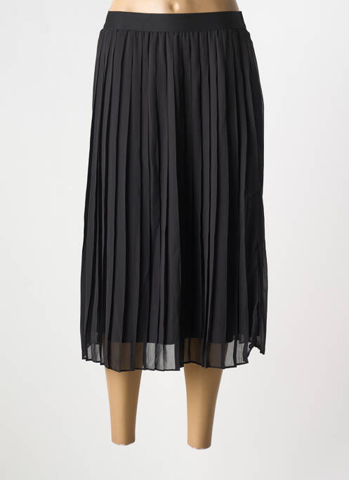 Fustă midi negru ICHI femeie