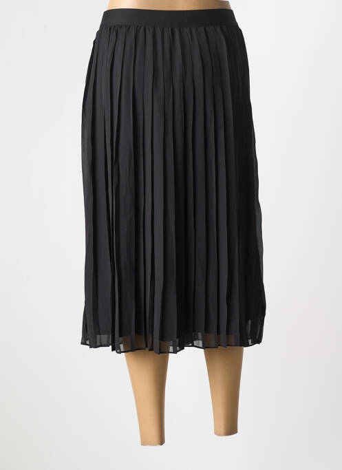 Fustă midi negru ICHI femeie