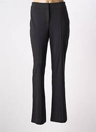 Pantalon evazat elasticitate talie înaltă negru ICHI femme