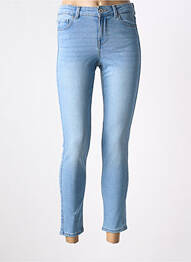 Blugi skinny elasticitate talie joasă albastru PIECES femme