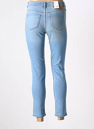 Blugi skinny elasticitate talie joasă albastru PIECES femeie