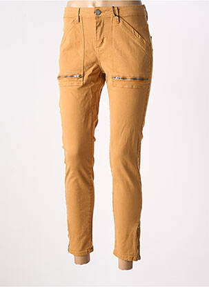 Blugi skinny galben DEELUXE femeie