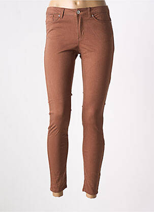 Pantalon 7/8 elasticitate mărime normală maro VERO MODA femeie