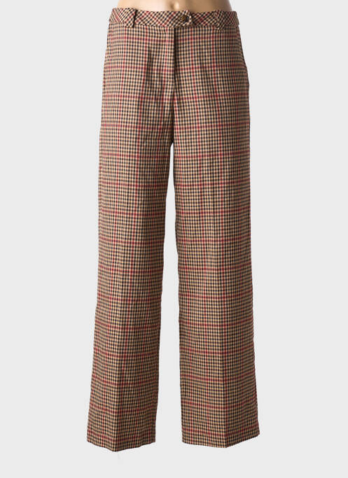 Pantalon evazat bej GRACE & MILA femeie