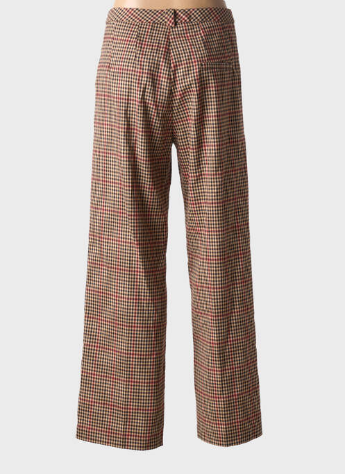 Pantalon evazat bej GRACE & MILA femeie