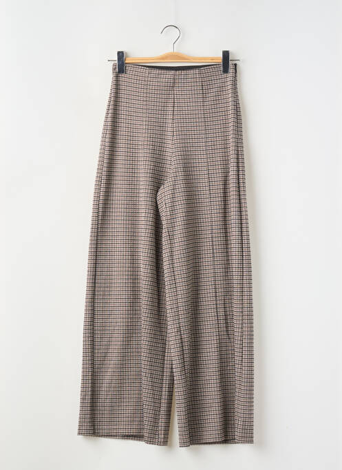 Pantalon larg bej ICHI femeie